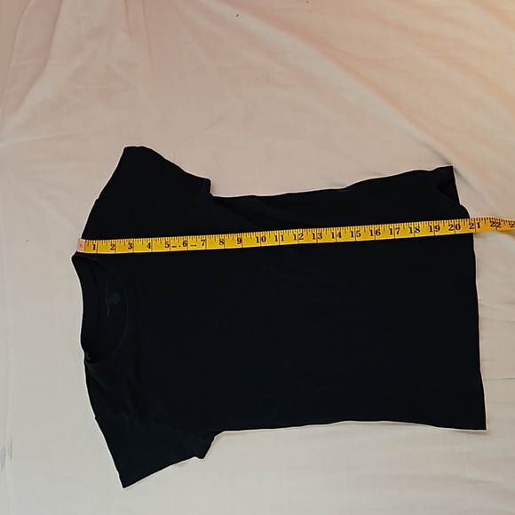 Brandy Melville Navy Blue T Shirt Top Tight One Size - Picture 4 of 9